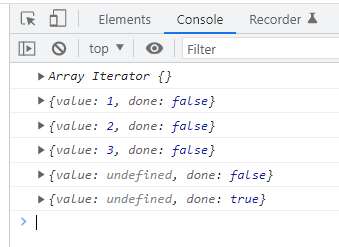 JavaScript之迭代器