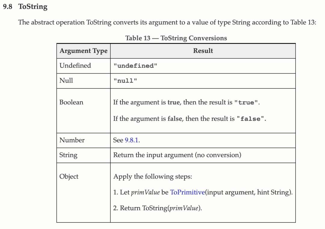 彻底理解JavaScript中的类型转换