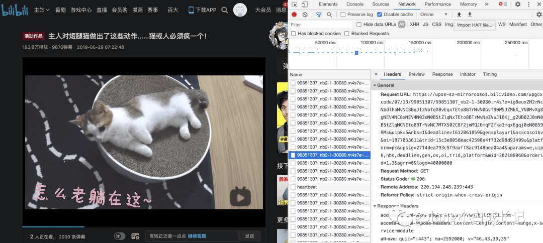 在B站看猫片被老板发现？不如按下F12学学HTTP