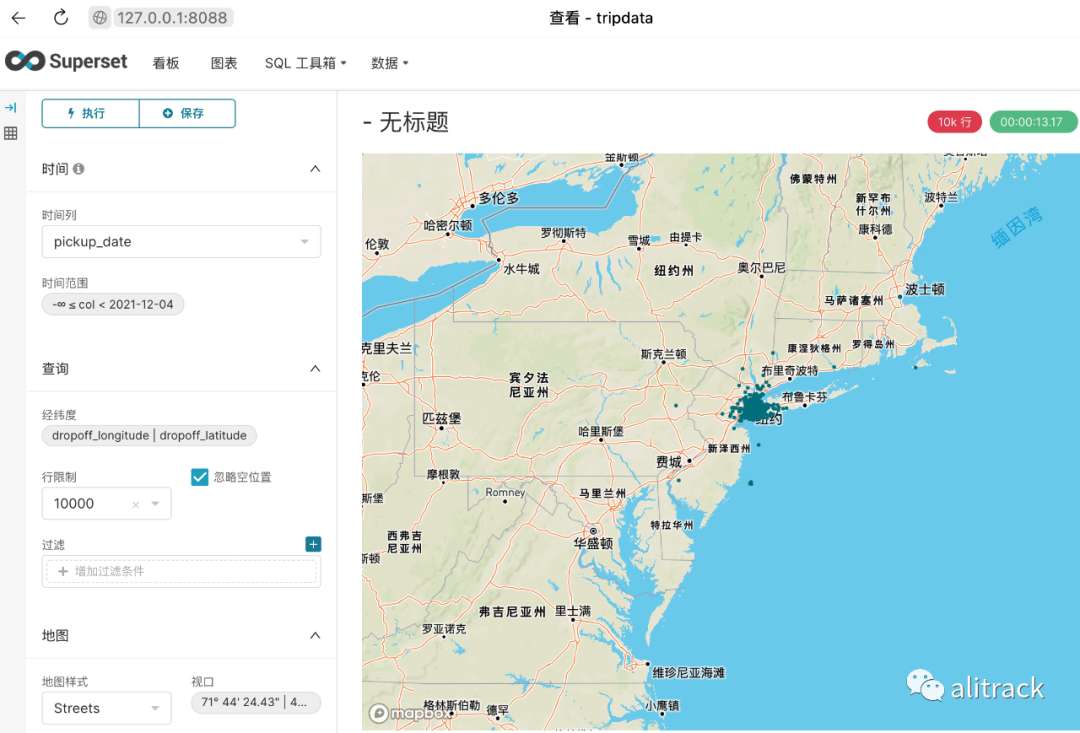 Superset 中使用 MapBox 以及中文显示的支持