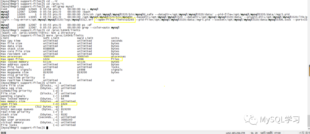 MySQL：open_files_limit中的一些坑