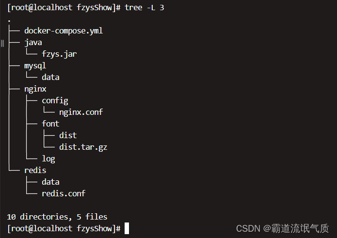 docker-compose入门以及部署SpringBoot+Vue+Redis+Mysql(前后端分离项目)以若依前后端分离版为例