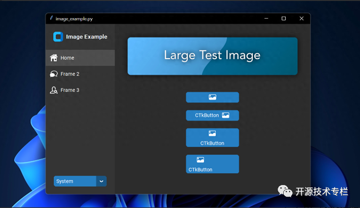 基于 Tkinter 的现代可定制 python UI 库