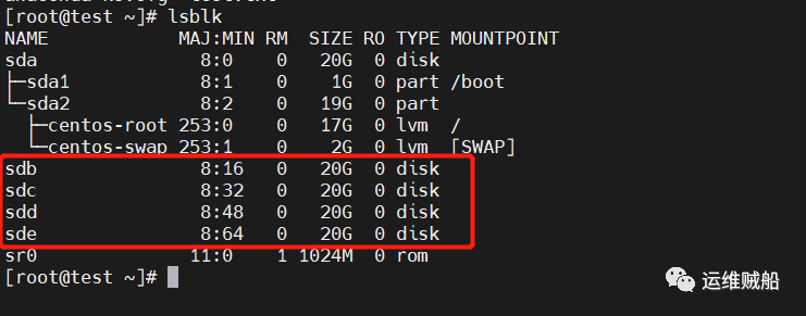 Linux系统下模拟部署RAID软阵列