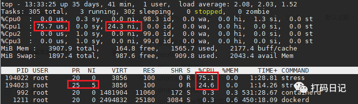 Linux命令拾遗-top中的%nice是啥？