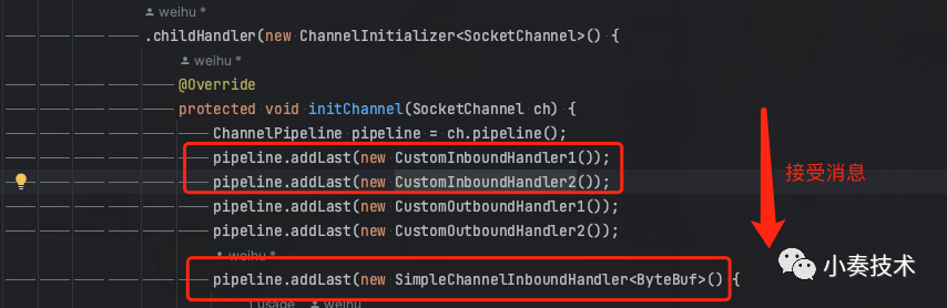 图文加多个测试带你彻底搞懂Netty ChannelPipeline的执行顺序(附源码)