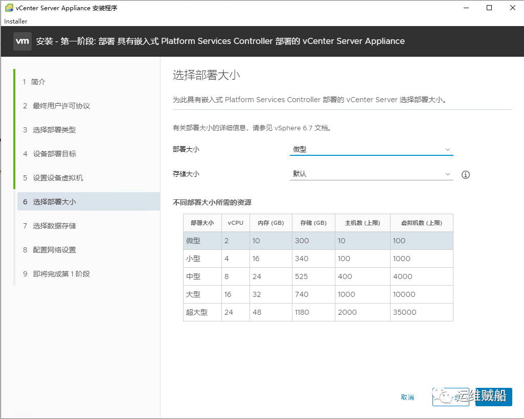 Vmware vCenter 6.7部署安装全过程