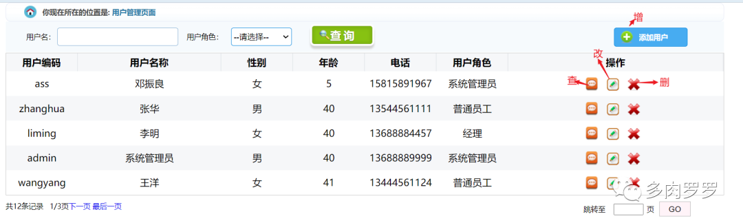 JavaWeb项目SMBMS（二）——需求实现