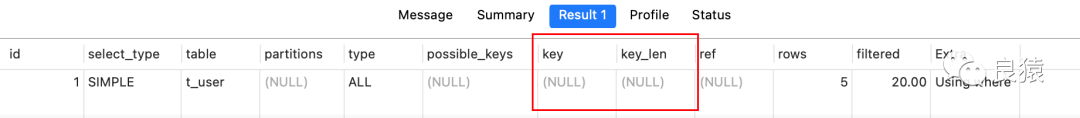 判断MySQL索引失效的场景