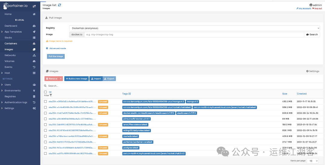 一款开源的容器管理工具：在Docker环境下安装portainer-ce