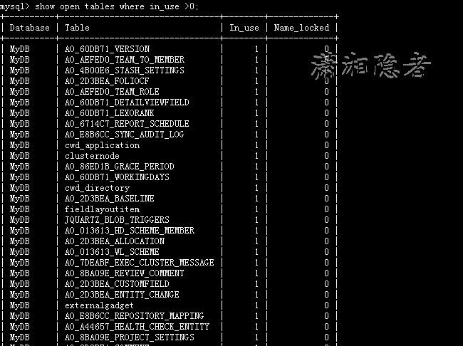 mysqldump 参数--lock-tables浅析