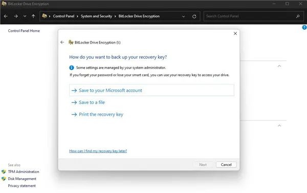 Windows11如何加密硬盘保护数据隐私？