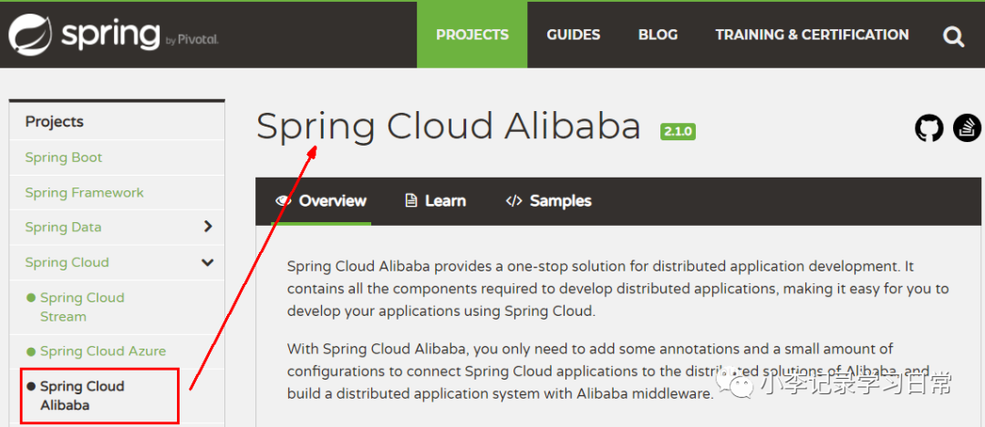 SpringCloud Alibaba 初识