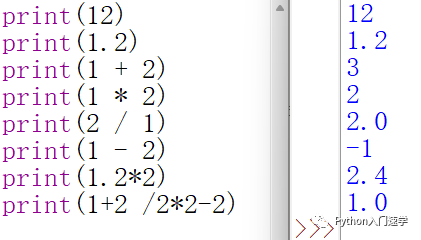 Python新手速学教程 第2课：输出与数字类型