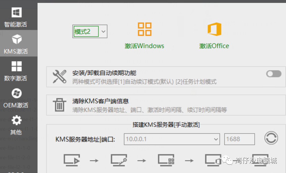 Windows，Microsoft office 激活工具