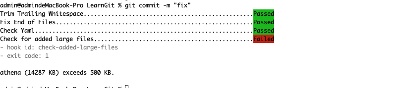 Pre-commit: Git hooks管理工具