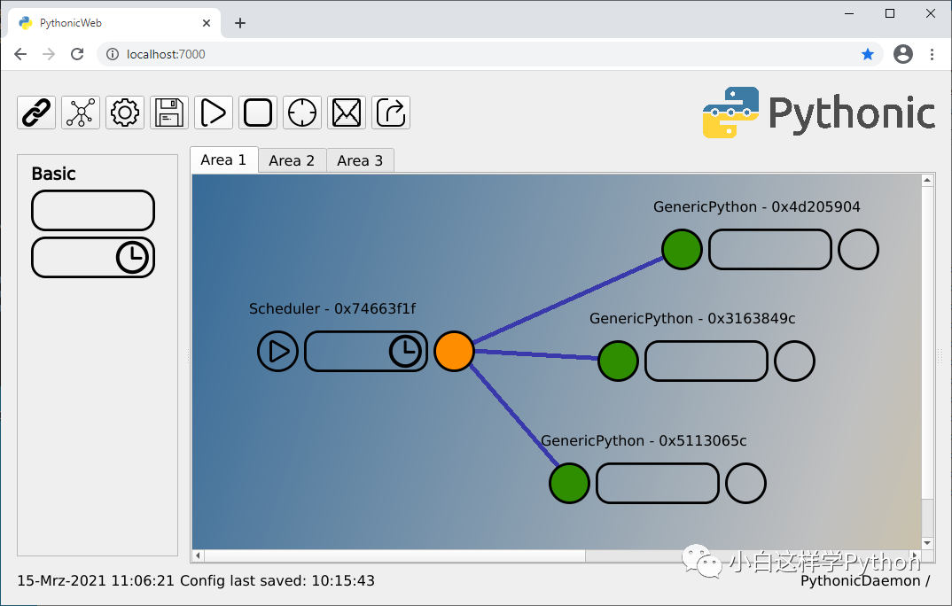 一个Python零代码图形化编程神器：Pythonic，打造投资交易与自动化的利器